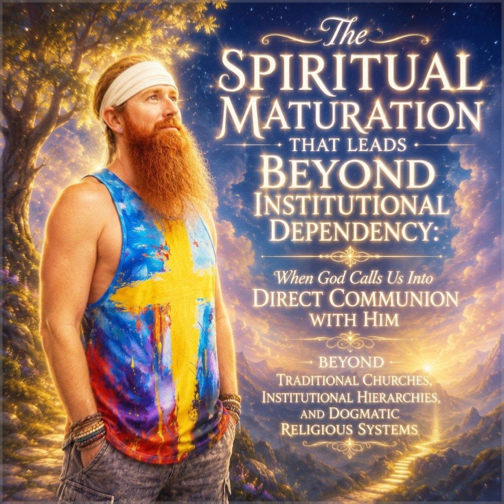 The Spiritual Maturation That Leads Beyond Institutional Dependency: When God Calls Us Into Direct Communion With Him Beyond Traditional Churches, Institutional Hierarchies, and Dogmatic Religious&nbsp;Systems