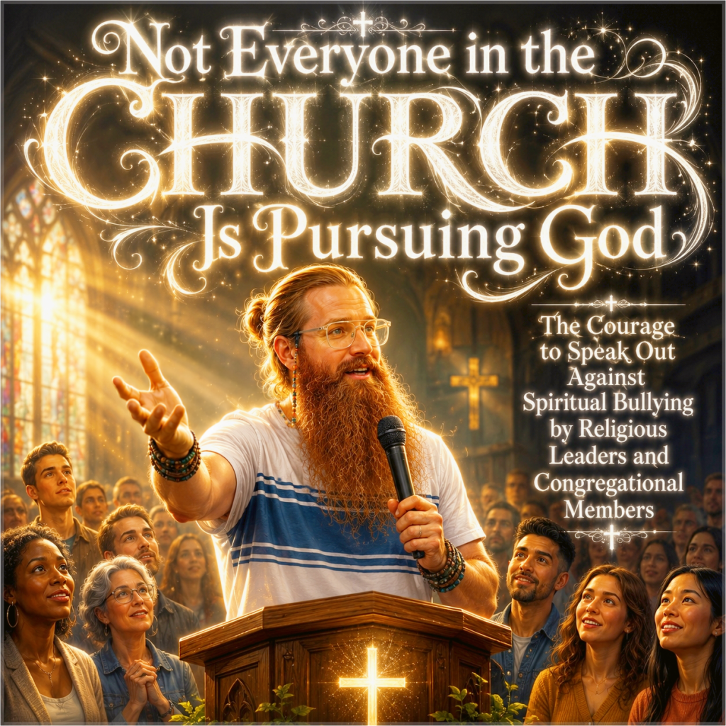 Not Everyone in the Church Is Pursuing God : The Courage to Speak Out Against Spiritual Bullying By Religious Leaders and Congregational&nbsp;Members