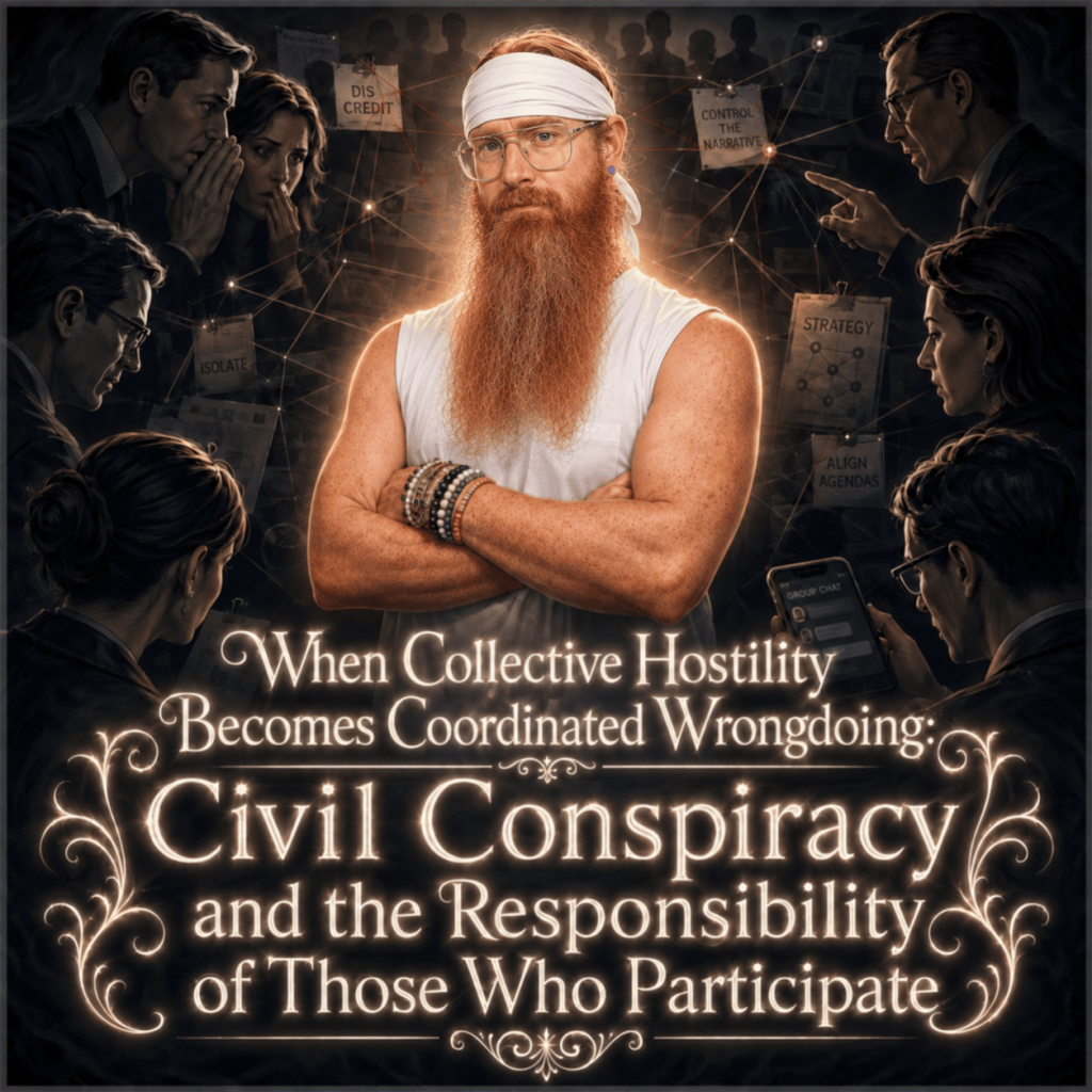 When Collective Hostility Becomes Coordinated Wrongdoing: Civil Conspiracy and the Responsibility of Those Who Participate