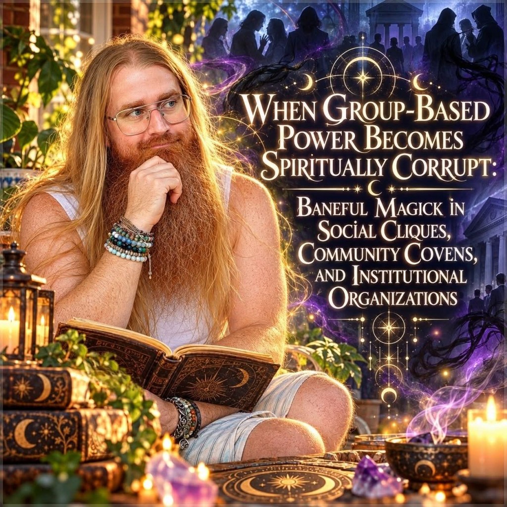 When Group-Based Power Becomes Spiritually Corrupt: Baneful Magick in Social Cliques, Community Covens, and Institutional&nbsp;Organizations